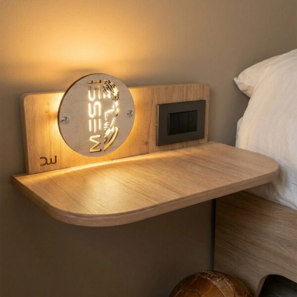 Mesa de Luz Flotante con Led Personalizado